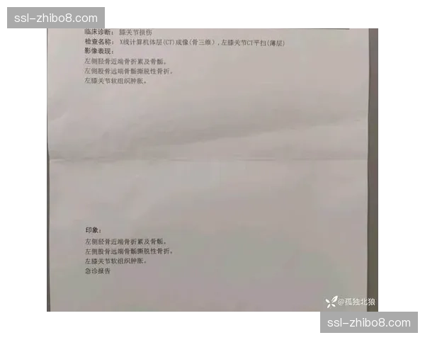 上赛季伤病情况报告：脚踝与膝盖伤势为最常见伤病